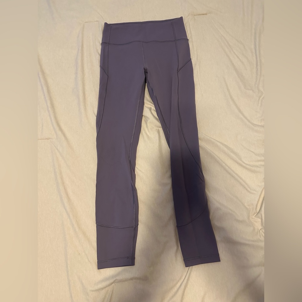 Lululemon in movement tight 25” Everlux in purple quartz